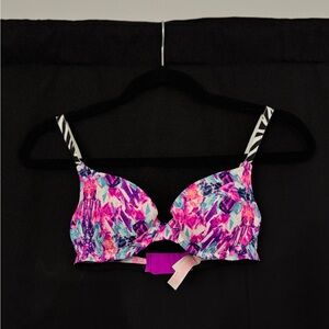 PINK Underwire Push-Up Bra